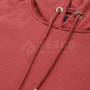 Sweat-shirts d'hiver à capuche personnalisés pour femmes, 100 % coton, respirants, anti-plis, couleur unie, streetwear, impression de logo frontal, faible MOQ - Product Image 6