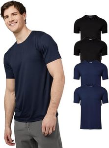 เสื้อยืดคอกลมแขนสั้นผู้ชาย ผ้าฝ้ายแท้ 100% คุณภาพสูง แบบเรียบง่าย สไตล์ลำลอง ขายดี รับผลิตตามสั่ง แห้งเร็ว ระบายอากาศได้ดี - Product Image 5