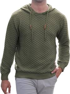 เสื้อฮู้ดปักลายสั่งทำพิเศษ ผ้าโพลีเอสเตอร์/คอตตอน สวมใส่สบายสำหรับฤดูหนาว สำหรับผู้ชาย - Product Image 3