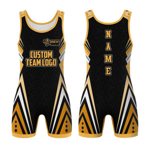 <b>Wrestling</b> <b>Singlets</b> All Sublimation Stretch with Front Logo for International Competitions - Product Image 3