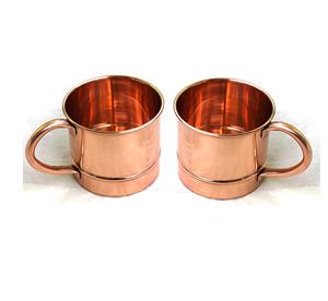 Tasse en cuivre 450 ML Mule Copper Mug 100% Real Solid Copper Cup/mug pour une taille et une vente personnalisées - Product Image 6