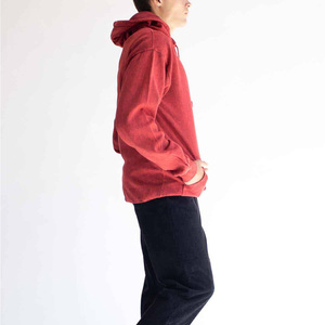 Sudadera con capucha lavada con ácido estilo callejero personalizada OEM sudadera de algodón transpirable de gran tamaño con opciones de logotipo y etiqueta privada - Product Image 5