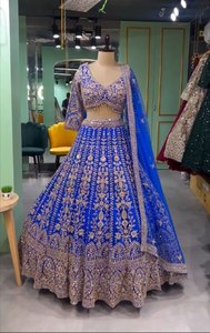 Designer Lehenga Choli With <b>Sequins</b> Work - Product Image 5