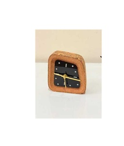 Eco-Friendly Cork Desk Organizer with Unique Clock Design for Gifting - Product Image 1
