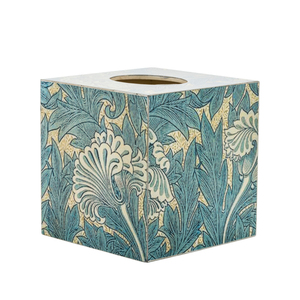 Servilletero de lujo hecho a mano en madera con diseño pintado a mano Perfecto para soporte de pañuelos de vajilla - Product Image 2