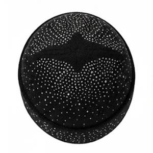 New Arrival Custom Rhinestones Design <b>Black</b> <b>Men's</b> Beanies For Streetwear Beanie <b>Caps</b> For <b>Mens</b> Comfortable Knitted Style jacquard - Product Image 3