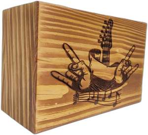 Wooden Urn for Human Ashes Adult Cremation for Wooden Keepsake Funeral <b>Box</b> <b>Memorial</b> Urns for Pets Ashes - Product Image 4