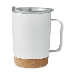 Gobelet isotherme personnalisé en acier inoxydable de 300 ml avec verre rubis pour merchandising - Product Image 4