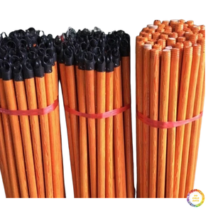 Manche de balai en bois dur, manche de balai en bois poli pour remplacement de serpillière ménagère, manche en bois pour nettoyer le sol, balai à poussière - Product Image 3