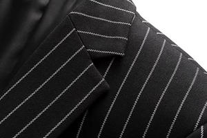 Abrigo formal para hombre con cierre de botón y textura suave para negocios sofisticados abrigos de vestir para hombre - Product Image 3