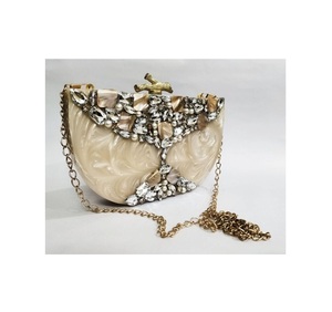 Indian <b>Clutch</b> <b>Bags</b> Hand <b>Clutch</b> <b>Bag</b> High Quality Resin Modern Style for Woman & Girls <b>Wedding</b> Gifts at Wholesale Factory Price - Product Image 5