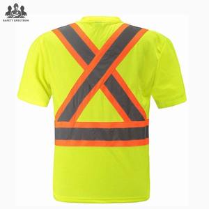 T-shirt de travail réfléchissant, respirant, imperméable et haute visibilité pour hommes |   Utilisation industrielle |   Ajustement confortable |   Service OEM - Product Image 2