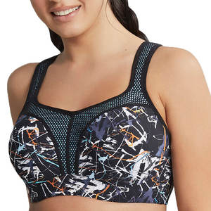 สปอร์ตบราสำหรับผู้หญิงทำจากวัสดุแฟชั่นสปอร์ตบราสำหรับออกกำลังกายฟิตเนสระบายอากาศได้ดี - Product Image 1