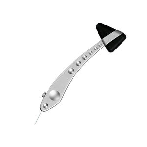 Taylor troemner เครื่องสะท้อนอาการทางระบบประสาทแบบพื้นฐาน taylora Hawk เครื่องเคาะโลหะสีดำใช้วินิจฉัย - Product Image 2