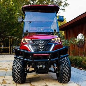 Carrito de Golf Eléctrico de 4 Plazas de Alto Rendimiento y Precio Económico, Vehículo Utilitario Duradero con Batería de Litio para Resorts y Campus - Product Image 1