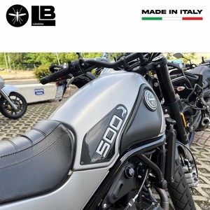 Adesivi Protettivi Laterali 3D per Serbatoio Moto Benelli Leoncino 500, Compatibili con il Modello - Product Image 3
