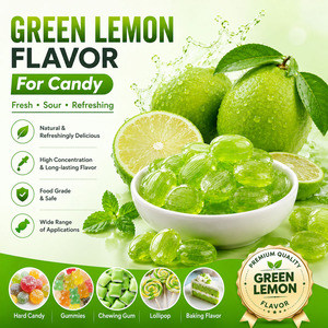 Arôme de citron vert de qualité alimentaire <span class=keywords><strong>pour</strong></span> le sucre - Liquide vert citron vif résistant à la chaleur et à l'humidité, arôme <span class=keywords><strong>pour</strong></span> confiseries et bonbons - Product Image 4