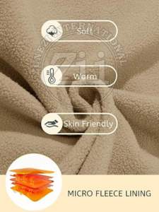 Cotton Thick Plain Heavyweight Winter Hoodies Oversized Custom Pullover No <b>String</b> Men's Sweatshirts Fleece Lining Warm Regular - Product Image 5