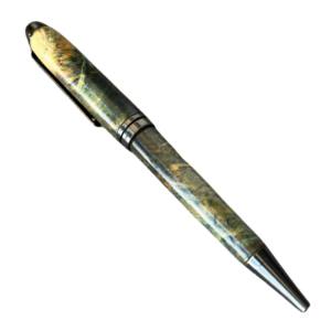 Bolígrafos torcidos de 0,7mm hechos a mano de lujo, Colección serpentina de madera estabilizada Burl, regalos promocionales corporativos personalizados - Product Image 6