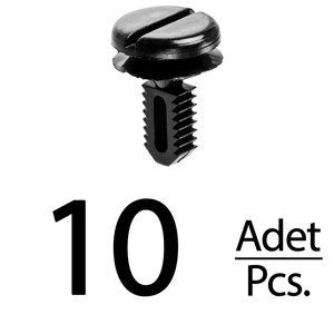 คลิปท้ายรถสำหรับ BMW E30 E36 E93 E32 E60-10ชิ้น - Product Image 1