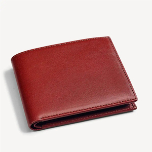 Casual Fashion Bifold Men's Card Holders Cowhide Leather Purse Wholesale <b>Cheap</b> Price Pu Genuine Leathers <b>Wallets</b> Adult Boys - Product Image 1