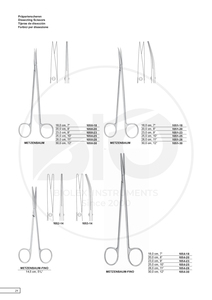 Mổ xẻ cắt kéo Deaver hoạt động cắt kéo sắc nét/cùn cong) Kích thước <span class=keywords><strong>14.5cm</strong></span> 5.75 "cơ sở của dụng cụ phẫu thuật - Product Image 5