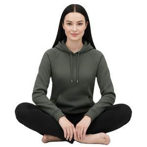Nouveau sweat à capuche noir en ébène pour femme, coupe ajustée, en coton, pull à capuche de luxe, sweat-shirt de haute qualité, sweat à capuche de créateur - Product Image 1