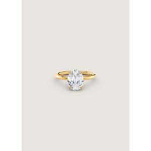 Anillo Ovalado de Diamantes Naturales Colección Elizabeth - Product Image 5
