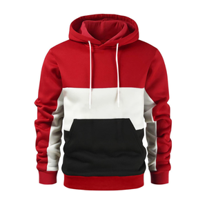 2024 unisexe Streetwear pull confortable coton mélangé kangourou poche à capuche plusieurs couleurs Style décontracté à la mode unisexe - Product Image 1