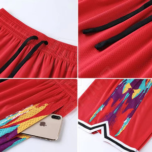 Pantalons de sport de basket-ball Shorts de basket-ball Shorts de sport pour hommes Entraînement Warm-Up Shooting Pantalons de course à séchage rapide - Product Image 3