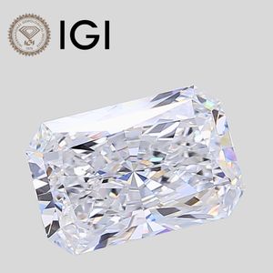 เพชรแล็บทรงเรเดียนท์ 4 กะรัต E VVS1 VVS2 VS1 VS2 ทรงเรเดียนท์ - Product Image 1