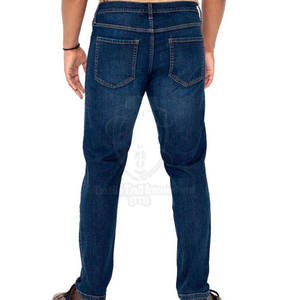 Servicio OEM Personalizado, Último Diseño, Pantalones Vaqueros para Hombre, Talla Adulto, Duraderos, Logotipo Personalizado, Corte Ajustado - Product Image 2