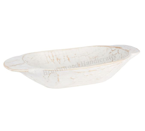 Eco Friendly Wooden <b>Dough</b> <b>Bowl</b> for Candle Wax Farmhouse Decor Mango Wood Long <b>Dough</b> <b>Bowl</b> Antique Wooden Candle <b>Bowl</b> Home Decor - Product Image 5