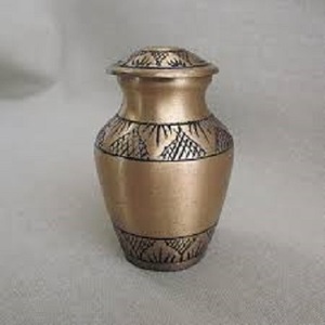 Urne de crémation en laiton métal cuivre acier inoxydable pour fournitures funéraires pour cendres adultes urnes souvenir urnes pour animaux de compagnie pour sauver l'utilisation de la mémoire - Product Image 1