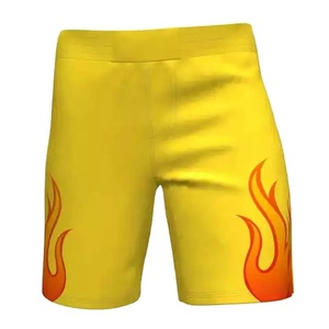 Nuevos Shorts Deportivos MMA para Hombre en Color Sólido con Impresión Digital, Tallas Personalizadas y Servicio OEM - Product Image 1
