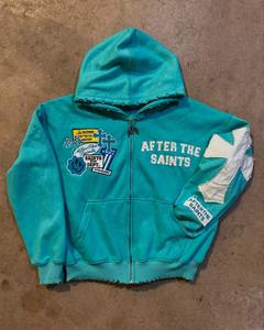 Calidad superior Logotipo personalizado Etiqueta personalizada Mejor material Cremallera Sudadera con capucha Impreso fábrica precio barato sudaderas con capucha hombres sudaderas con capucha - Product Image 2