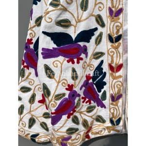 Vente en gros lot vestes unisexes bohème hippie tissu en coton Suzani broderie florale design ouzbek manteau hiver printemps pour - Product Image 3