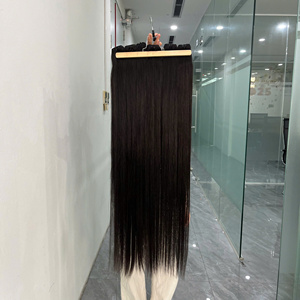 Double Machine trame-Bonestraight-Prix de gros-Cheveux du Vietnam-38 ''-40"-Droit naturel-Super Double qualité - Product Image 1