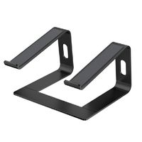 Global Orbit GO-Z1 Aluminium Laptopstandaard 10-17 Inch Aluminium + Siliconen Notebook Computerbeugel PC Houder Opvouwbaar Draagbaar 5mm