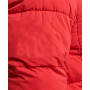 Veste d'hiver matelassée pour homme à capuche personnalisée OEM avec impression, rembourrage en coton, imperméable et coupe-vent - Product Image 4