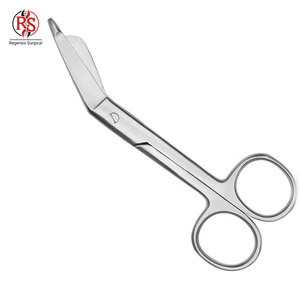 Tijeras para Vendas Lister con Punta Angulada, Tijeras de Seguridad para Vendas Lister, Instrumento Médico de Precisión para Cirugía - Product Image 3
