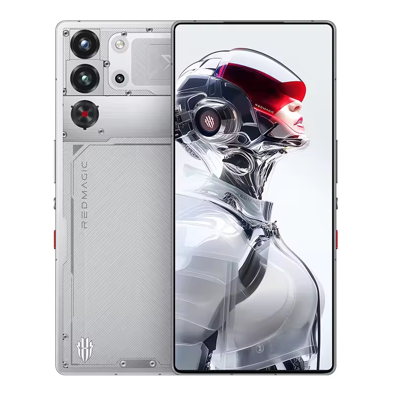 REDMAGIC 6S 本体 シルバー REDMAGIC 6S Pro Gaming smartphone with integrated fan and 165 Hz