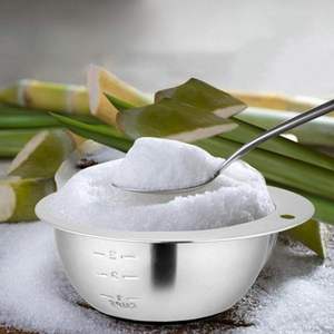 Bol à mesurer durable en acier inoxydable solide et antirouille Bol de cuisine polyvalent pour lave-vaisselle jetable précis - Product Image 3