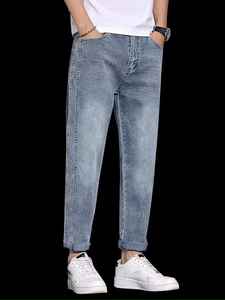 กางเกงยีนส์ผู้ชายคลาสสิกขายส่งปี 2026 ทรงสลิมฟิต ยืดได้ ดีไซน์ลำลอง ทรงปกติ ผ้าแคนวาสน้ำหนักเบาทุกขนาด - Product Image 2