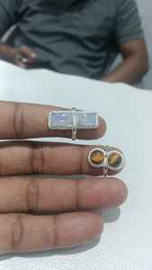 Super Venta Caliente 925 Plata Esterlina Multi Piedra Preciosa Anillo Diseño Original Venta Al Por Mayor Precio de Fábrica Joyería para Mujeres - Product Image 2