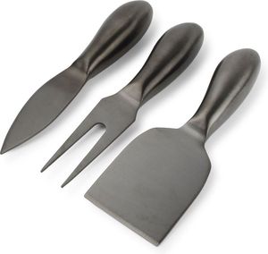 Ensemble de 3 pièces en acier inoxydable pour couper le fromage et le beurre, ensemble de couteaux à fromage, couteau à beurre, couteau à fromage pour la cuisine - Product Image 1