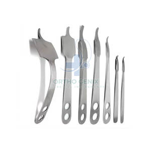 Juego de palanca de hueso ortopédico, instrumentos quirúrgicos duraderos de acero inoxidable para hospitales, Juego de palanca de hueso profesional - Product Image 3