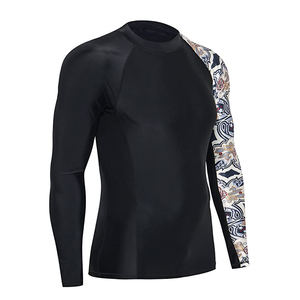 เสื้อออกกำลังกายแขนยาวแบบรัดรูปของผู้ชายเสื้อออกกำลังกายแบบแห้งเย็น2025 - Product Image 5