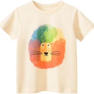 Camiseta de algodón de punto para niño pequeño, ropa de Boutique con apliques personalizados, ropa de verano para niño, camisas - Product Image 5