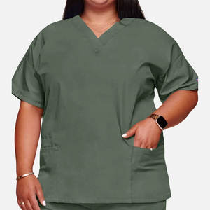 Uniforme Médico OEM Duradero y Cómodo, Conjunto de Uniformes de Enfermería Unisex, Tela de Lona de Secado Rápido y Transpirable - Product Image 3